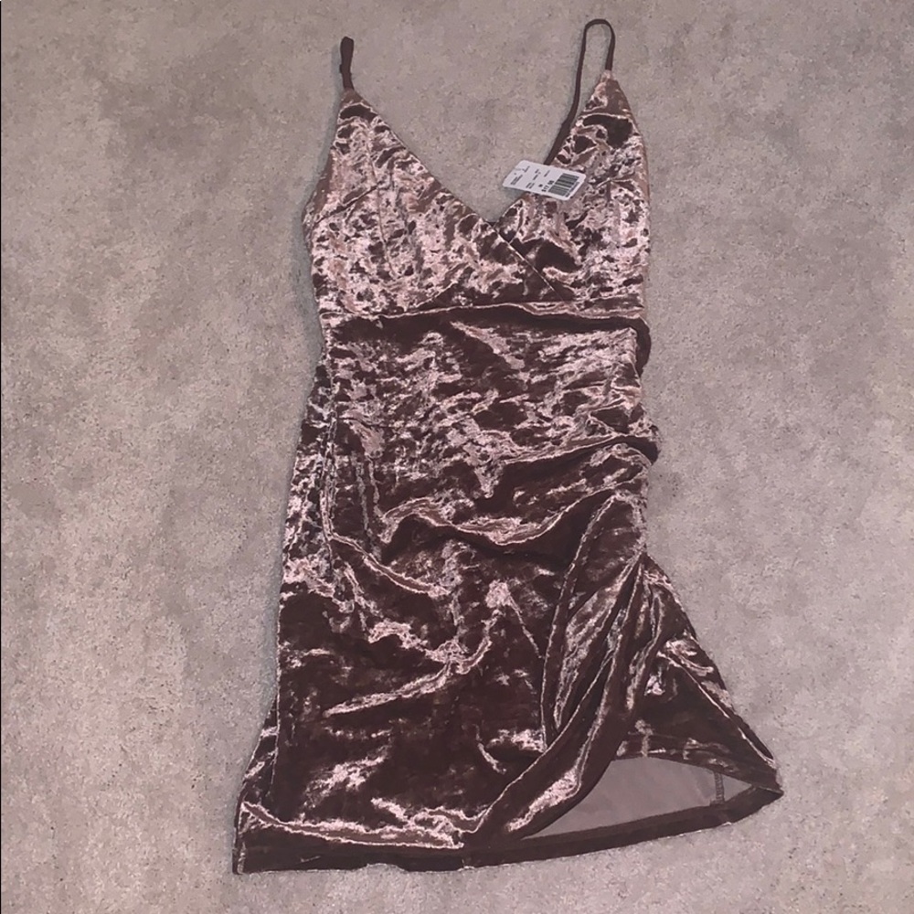 Velvet Body Con Dress